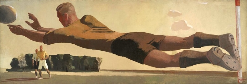 Александр Дейнека. «Вратарь», 1934